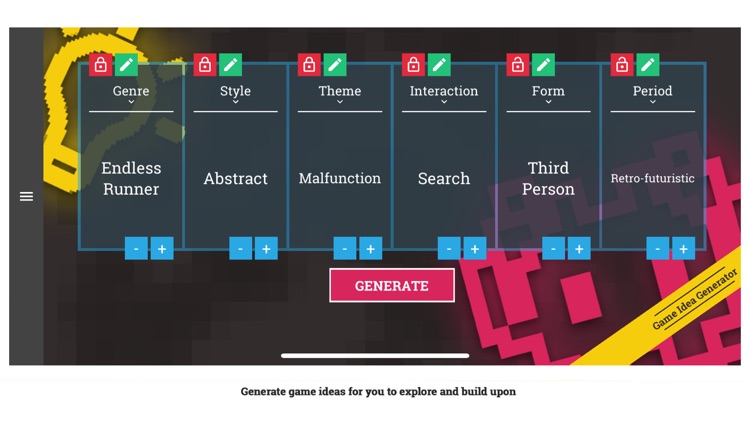 Awesome Game Idea Generator