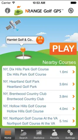 Game screenshot nRange Golf GPS mod apk