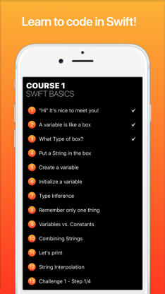 Code! Learn Swift Version screenshot 1