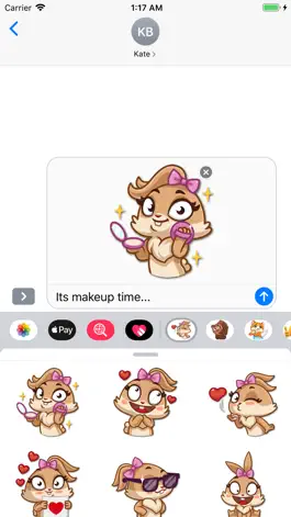 Game screenshot Banny Love Sticker Pack mod apk