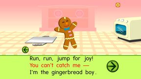 Starfall Gingerbread screenshot
