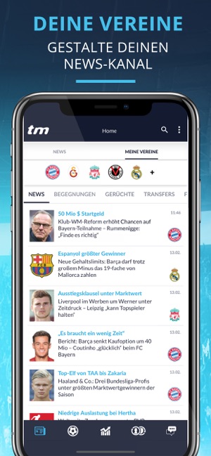 Transfermarkt on the App Store