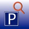 Works in conjunction with map through app that searches for parking lots