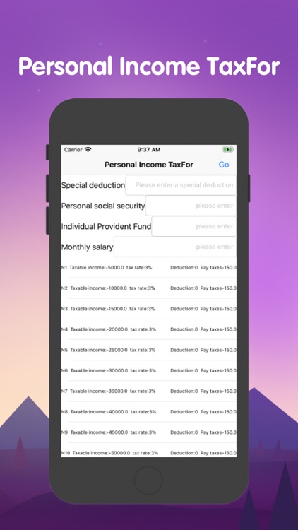 Personal Income TaxFor