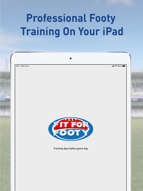 Fit For Footy-Elite Training iPad screenshot 6 - Sports app