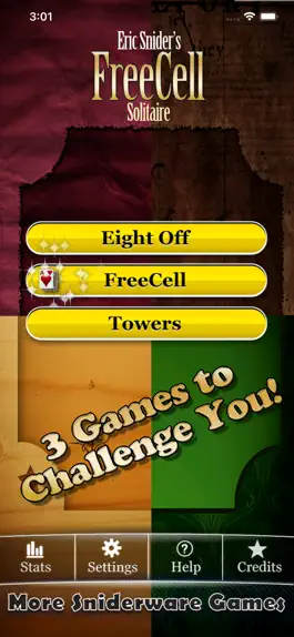 Game screenshot Eric's FreeCell Solitaire Lite apk