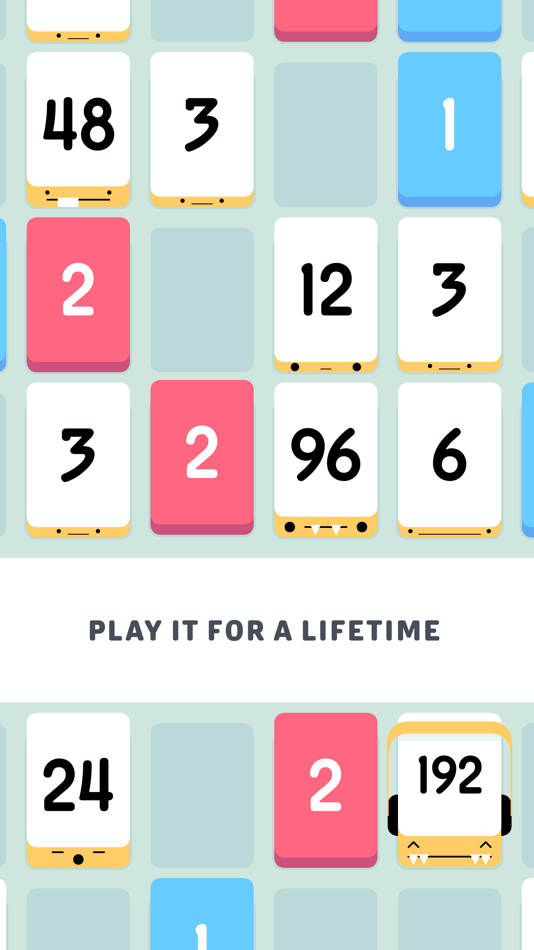 #5. Threes!+ (iOS) 由: Sirvo LLC