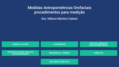 Medidas Antropo. Orofaciais Screenshot