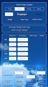 Boeing LoadSheet screenshot