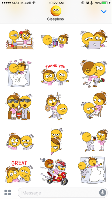 Sleepless Stickers Screenshot