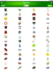 3d stickers lite, messages ipad capturas de pantalla 1