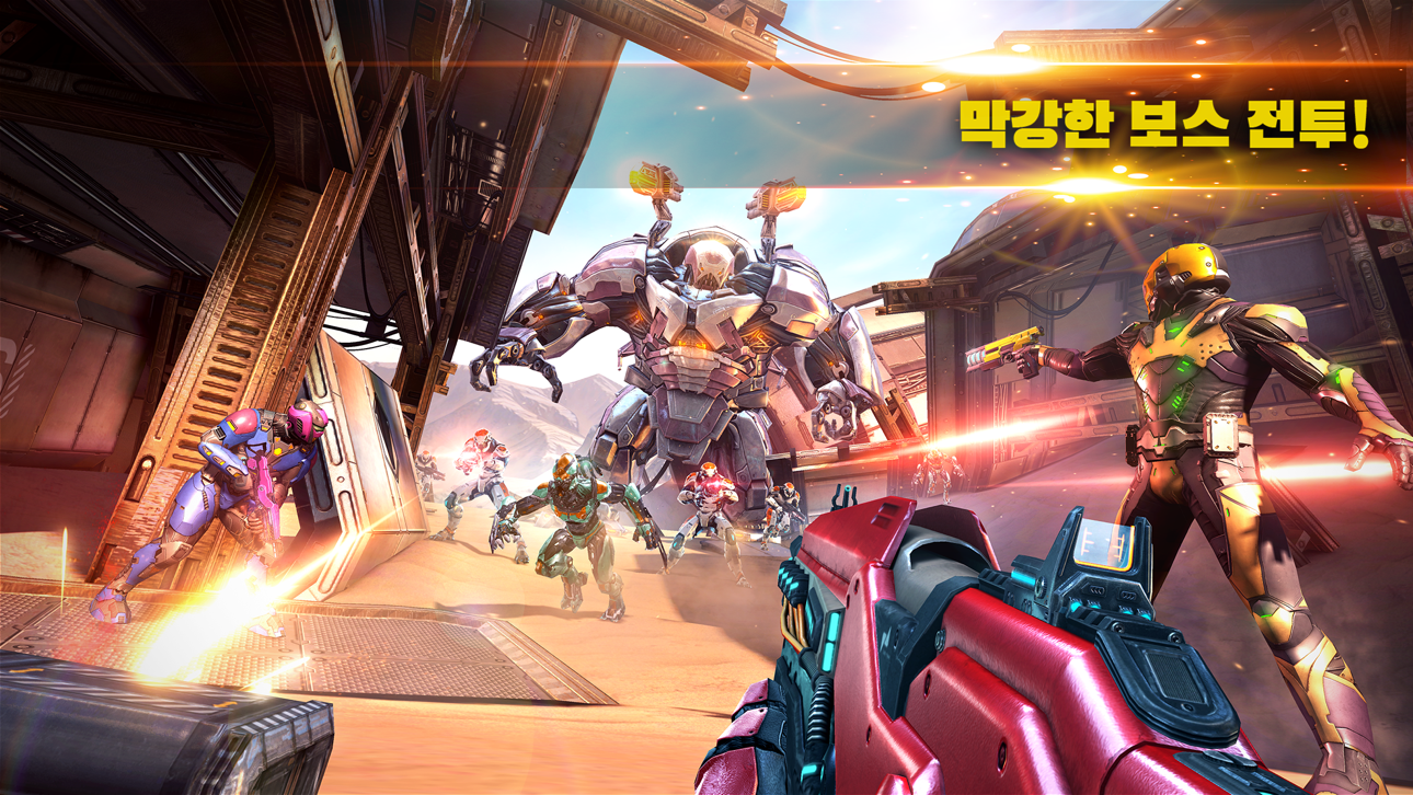 Shadowgun Legends: Online FPS iOS Mod IPA screenshot 6 - iOS game interface
