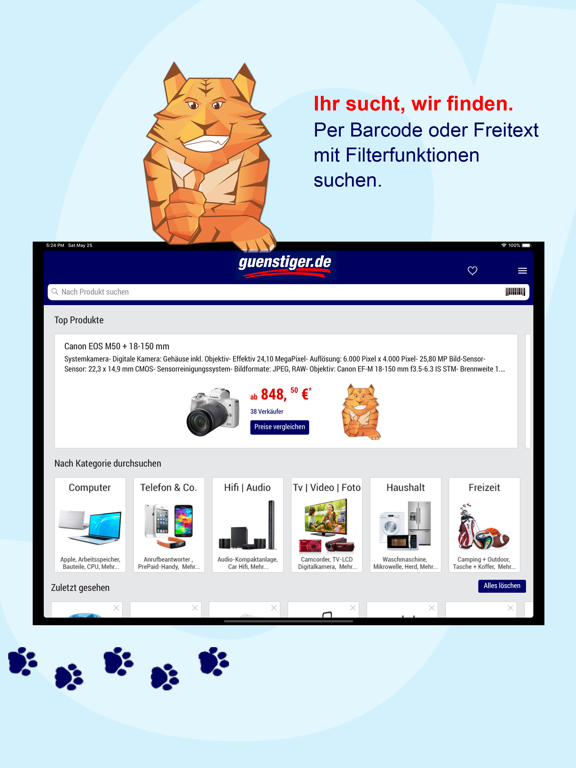 Screenshot #6 pour guenstiger.de
