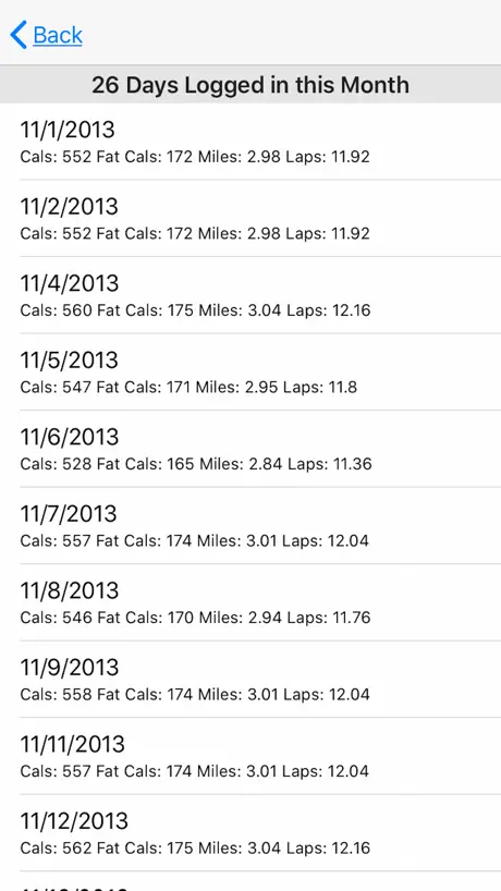 Treadmill Logger