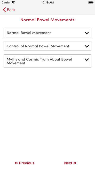 Screenshot #2 pour Constipation Management