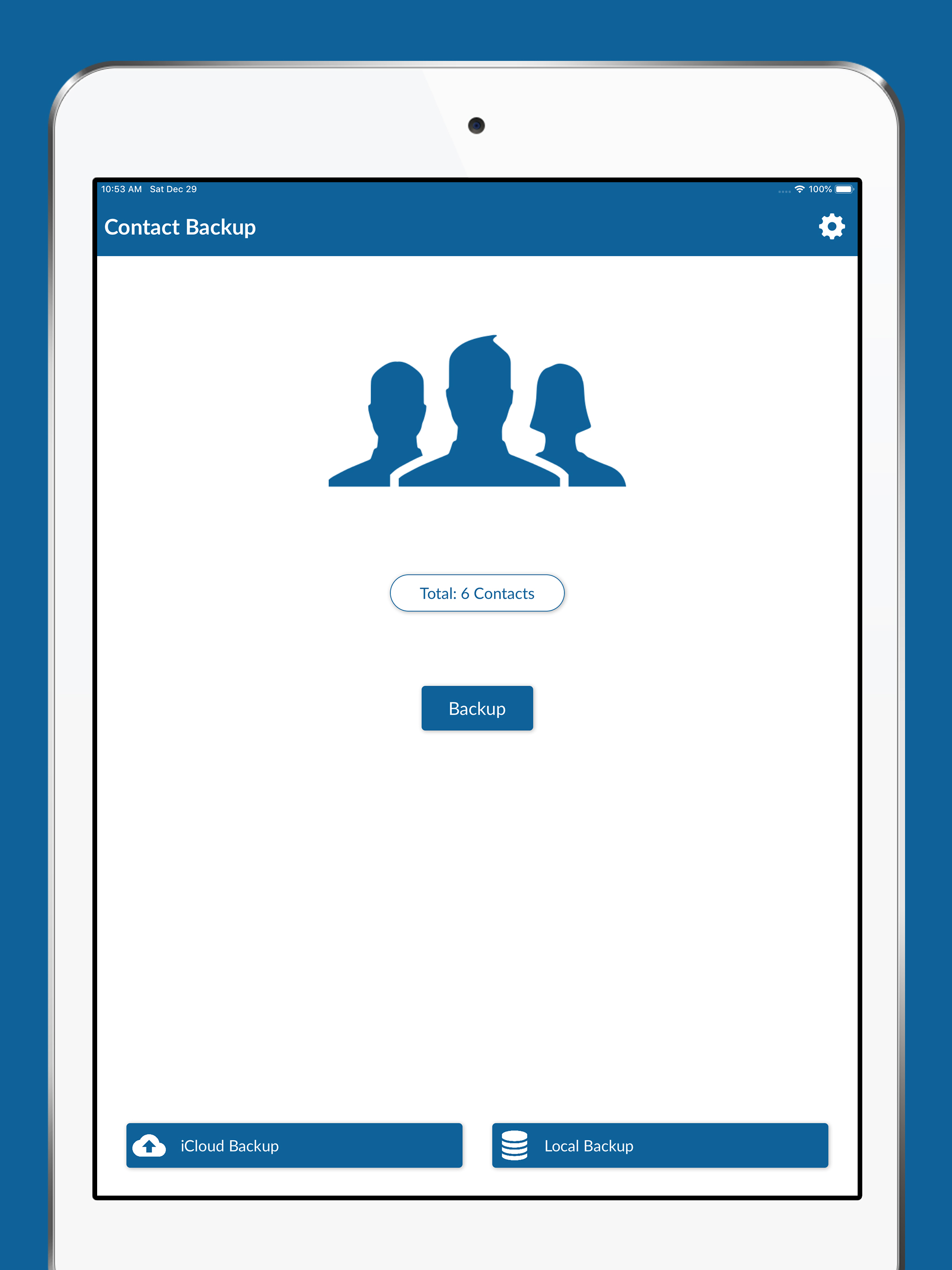 Contact Backup - Restore screenshot 6