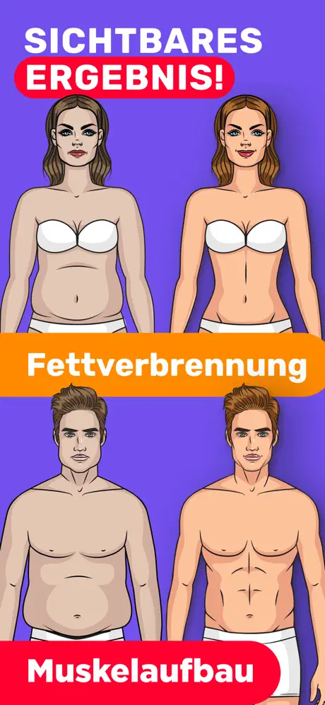 Gesäß & Beine Training zu Haus