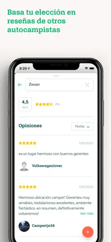 Captura de Pantalla 5 Campercontact iphone