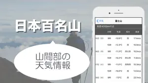登山天気 - 山岳部の天気情報 screenshot 2