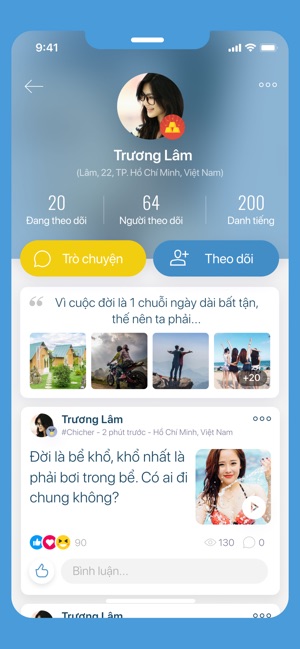 JustChill - Kết bạn, thả thính