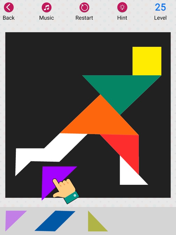 Screenshot #5 pour Puzzles Tangram pour adultes