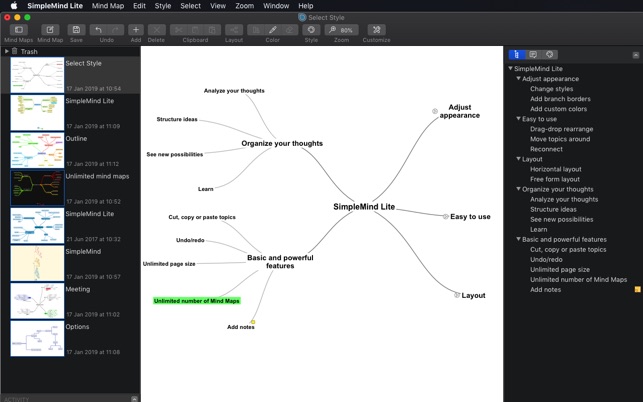 APP SIMPLEMIND SCARICARE