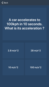 Physics Quiz for Pilots screenshot