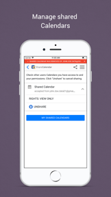 Easy Sync & Share Calendar screenshot