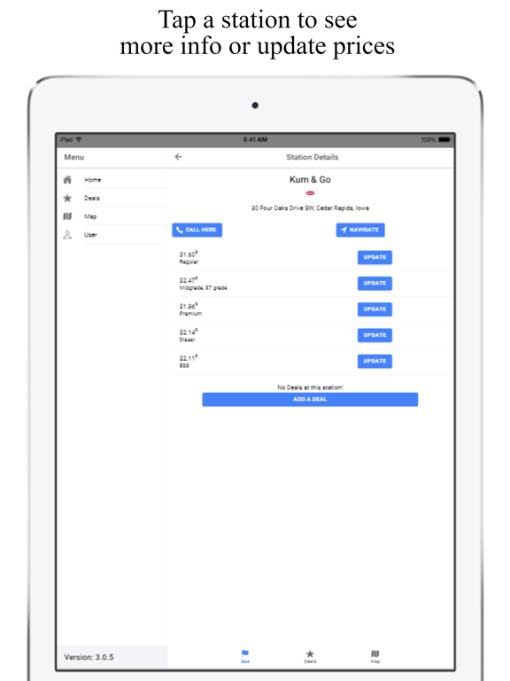 App screenshot