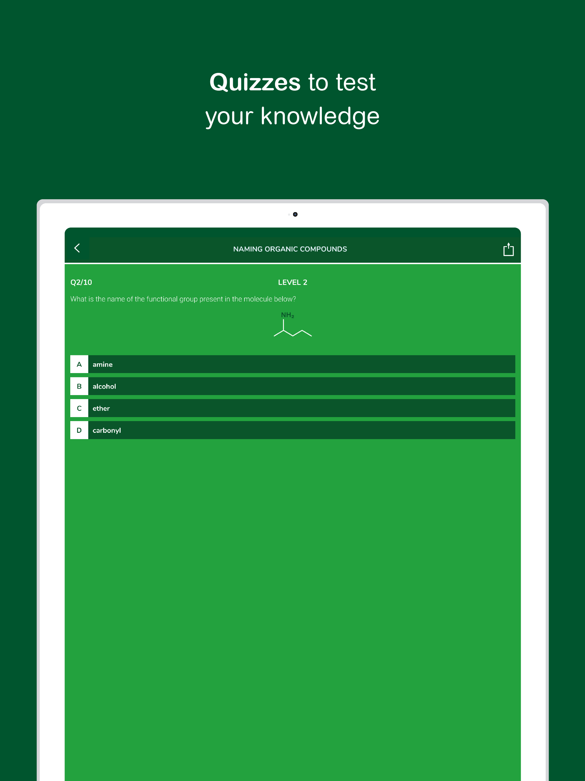 Chemistry Revision - Biobrain