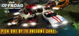 4x4 Offroad: Dark Night Racing screenshot #8 for iPhone