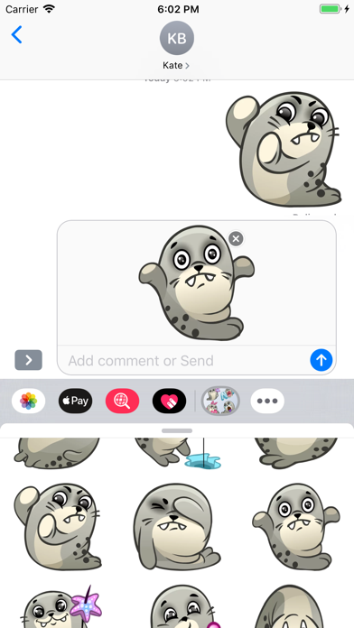 Seal Emojis screenshot 3