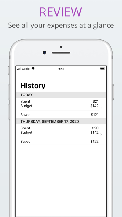 Simple Budget- Track spendings Screenshot