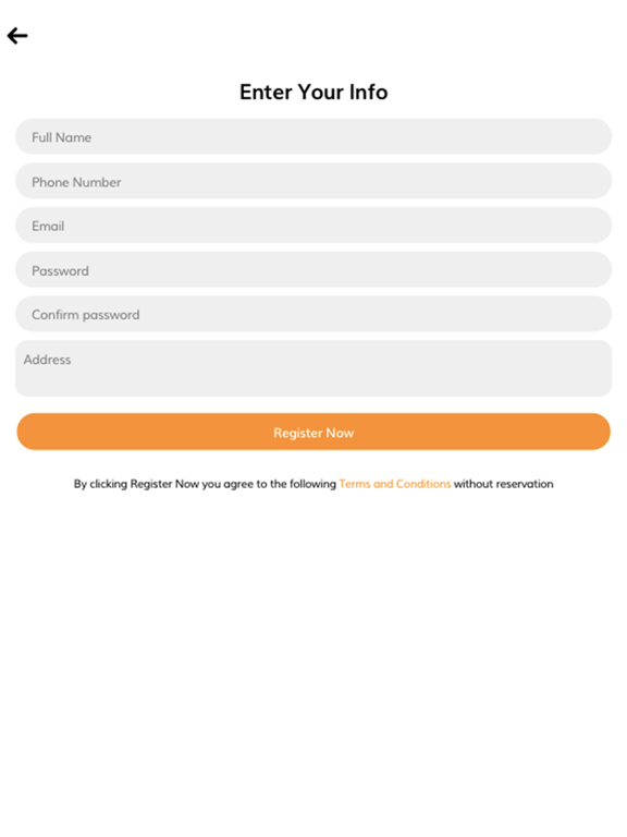 Support Services by ADNHC iPad screenshot 4 - Food & Drink app
