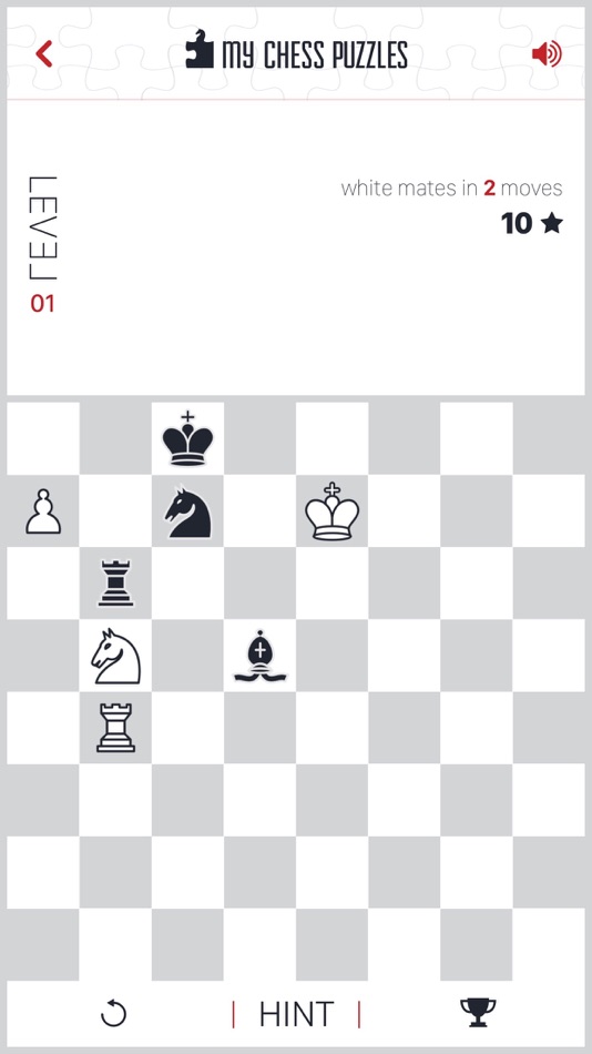 #2. My Chess Puzzles (iOS) 由: GLOBILE BILISIM BILGISAYAR HIZMETLERI ILETISIM DANISMANLIK SANAYI TICARET LIMITED SIRKETI