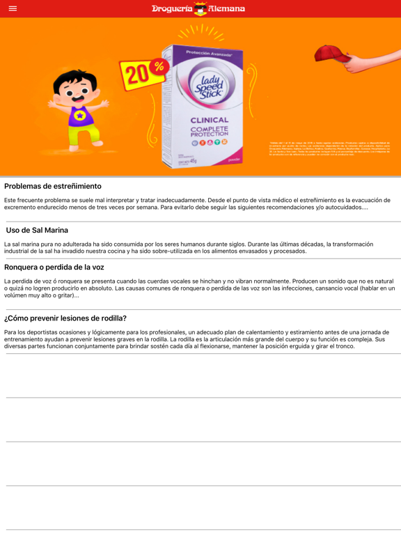 Screenshot #6 pour Droguería Alemana