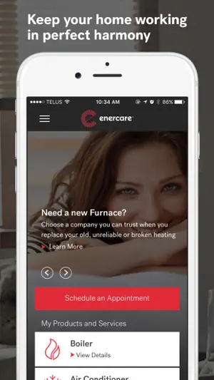 Enercare screenshot 1