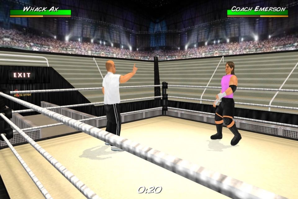 Wrestling Revolution 3D screenshot 4