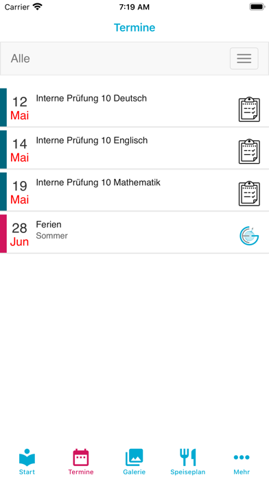 Gesamtschule Essen Nord Screenshot