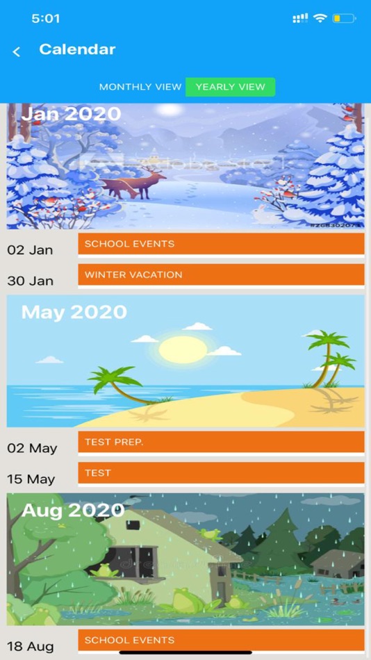 #10. SBRMVP School (iOS) 由: Yearbook Canvas Private Limited