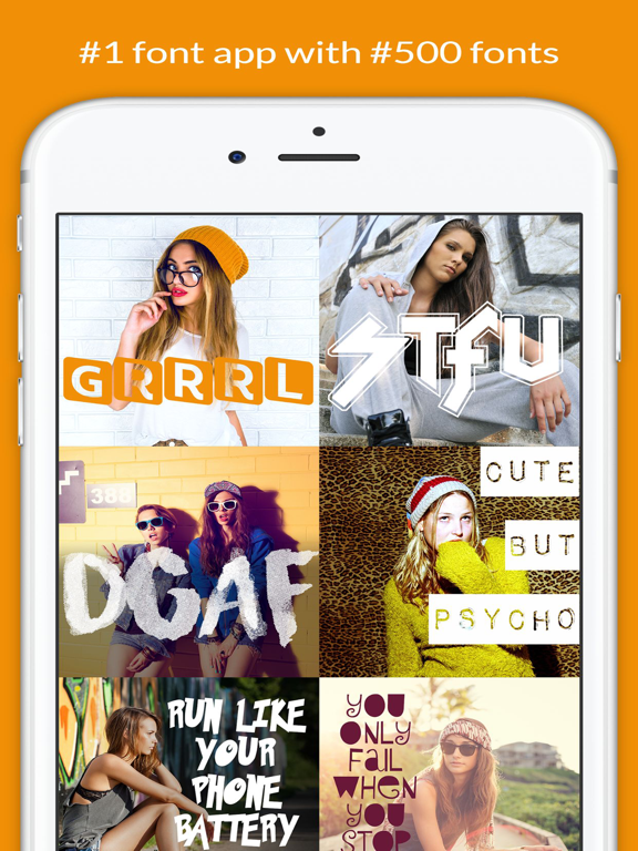 Screenshot #4 pour FontPassion Fonts for Pictures