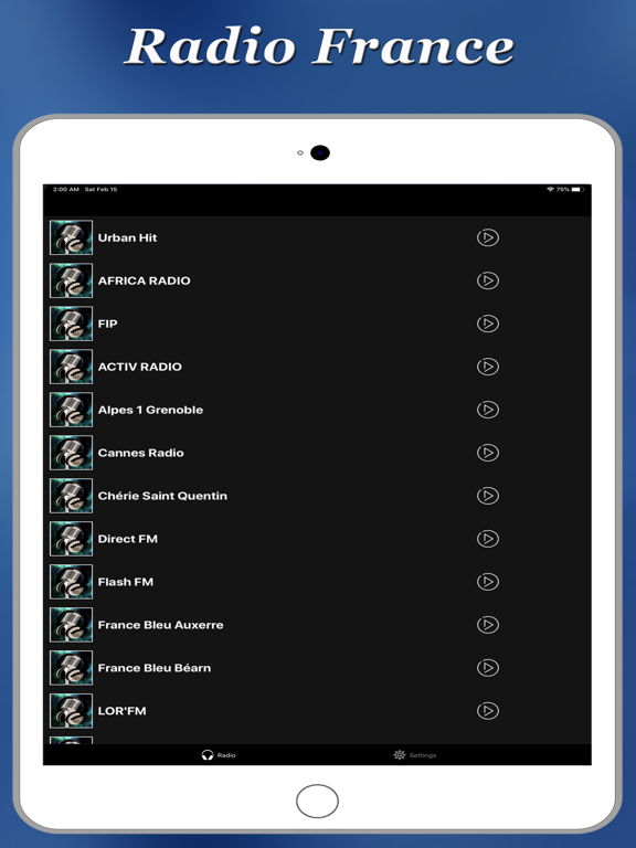 Screenshot #4 pour Radios France