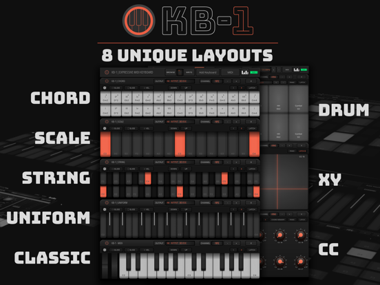 Screenshot #6 pour KB-1 Keyboard Suite