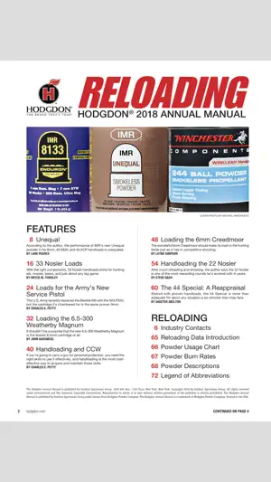 Hodgdon Reloading Manual screenshot 4