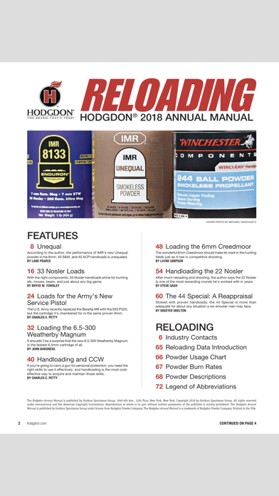 Hodgdon Reloading Manualのおすすめ画像4