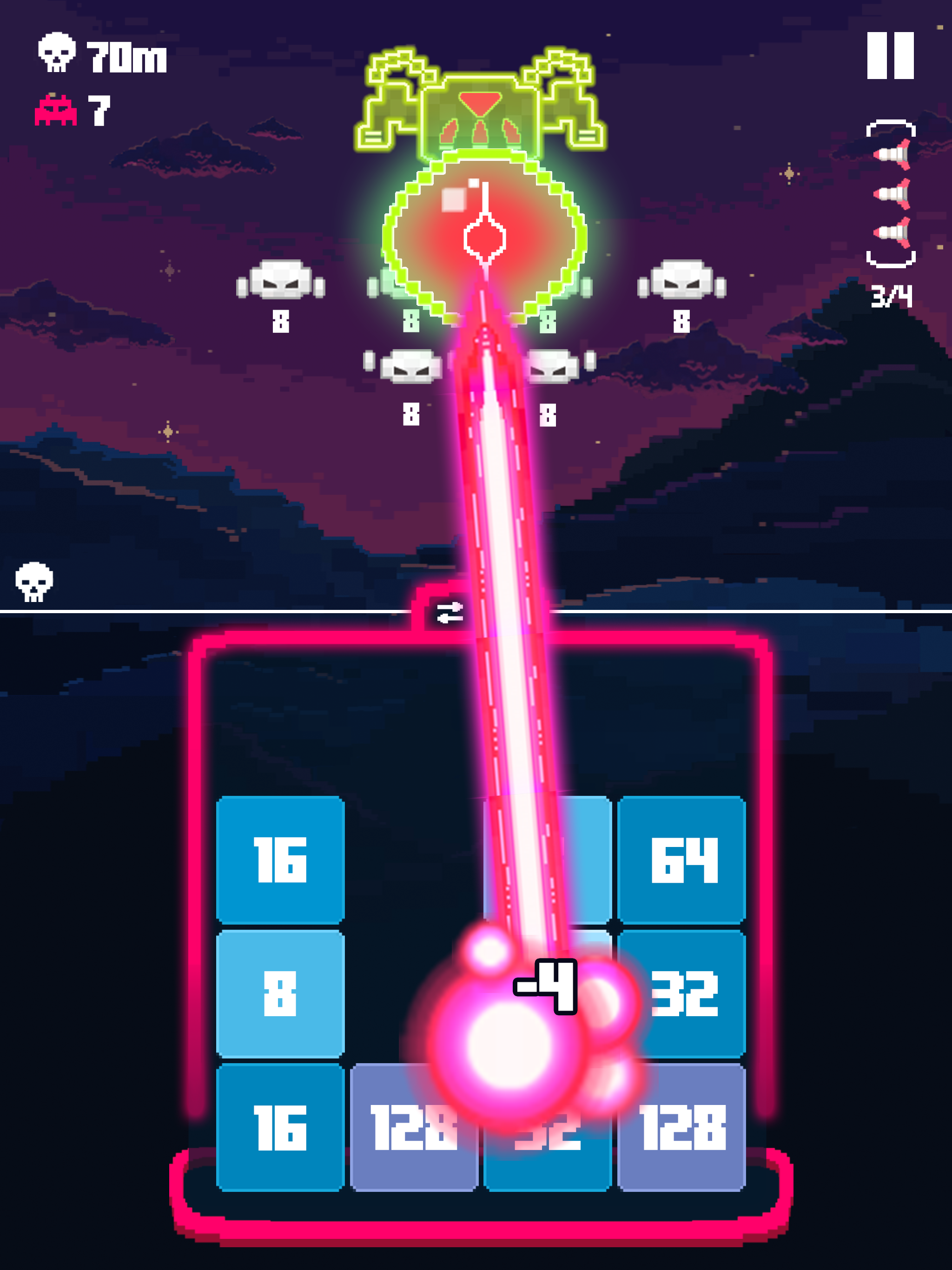 Invaders 2048 screenshot 12