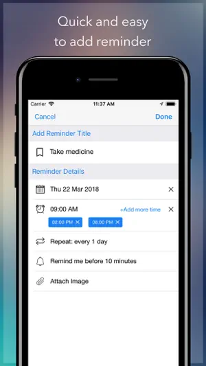 To Do Reminder with Alarm screenshot 2