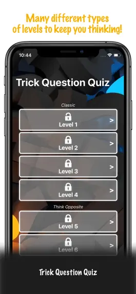 Game screenshot Trick Question Quiz mod apk