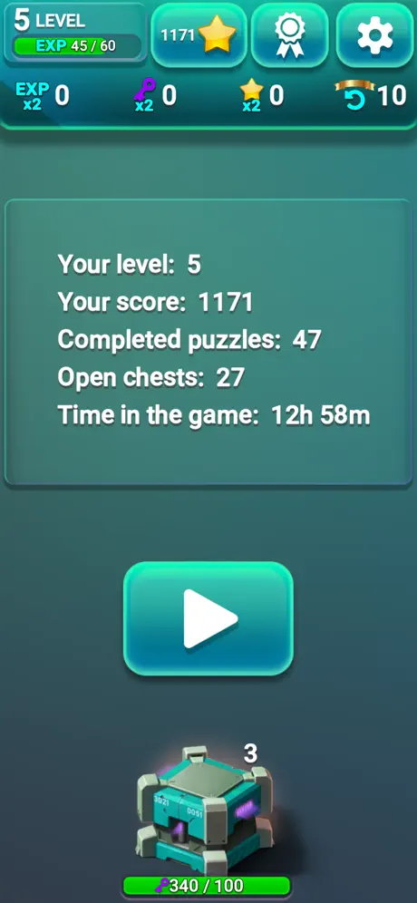 Hexa Gems Puzzle