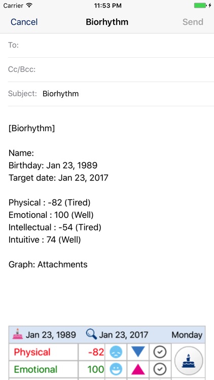 BiorhythmΩ screenshot-8